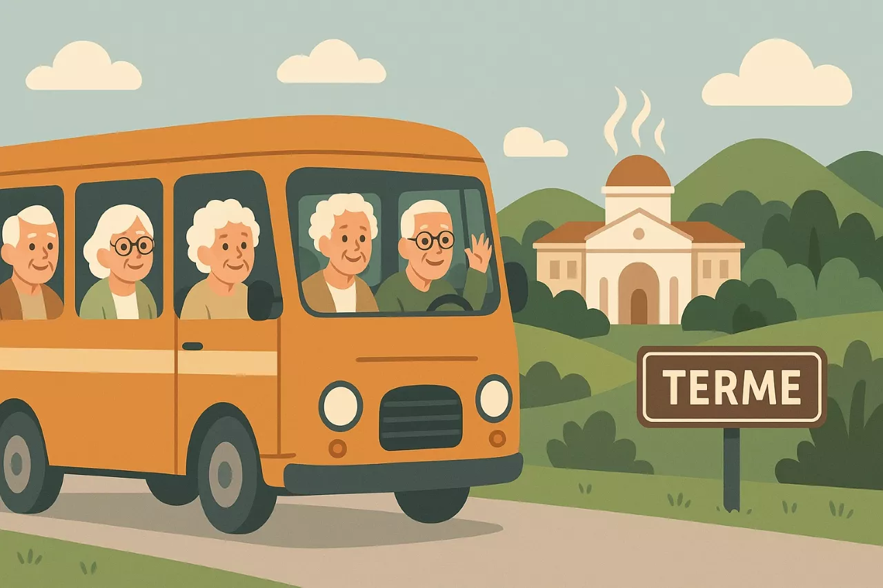 Avviso: Trasporto gratuito alle Terme di Telese per gli Anziani 